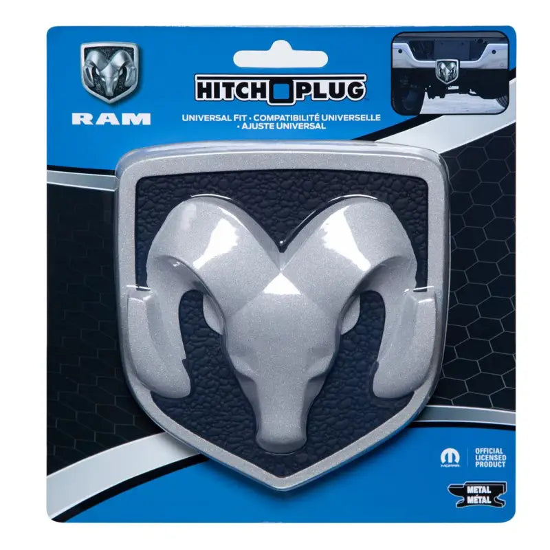 002294R01 Plasticolor Ram Head 3-D Hitch Cover - Trailer