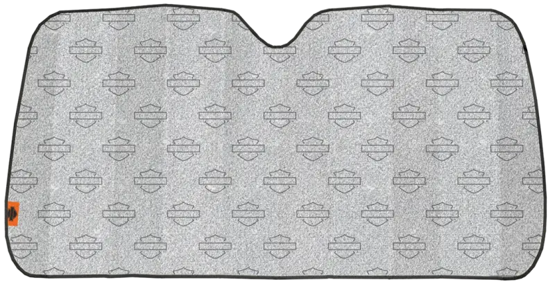 003949W01 Plasticolor Harley Davidson Bar & Shield Glitte - Windshield Shade