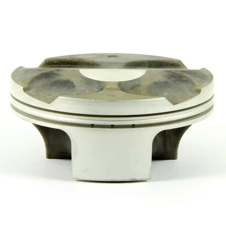 Used dirty engine piston with carbon buildup from 01.1342.A Piston Kit Forged Nikasil Cyl