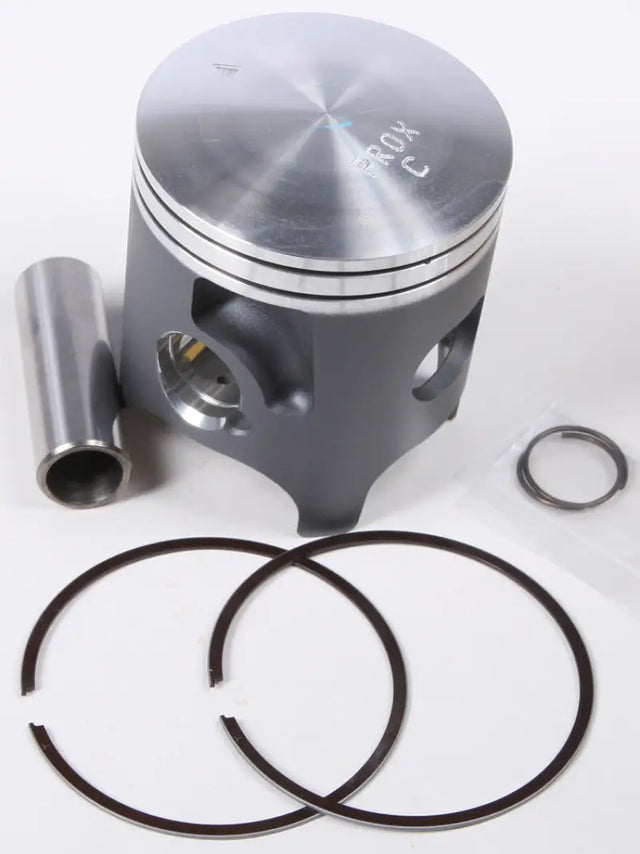 Piston kit with rings and wrist pin from 01.2321.C molycoated Nikasil Suz/Yam engine