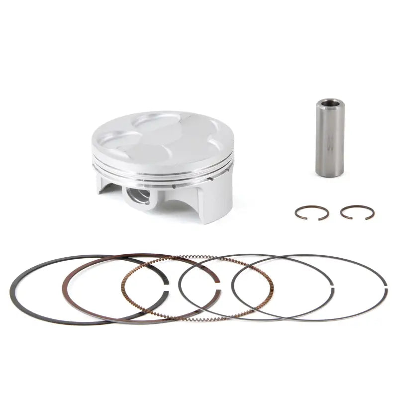 Engine piston kit forged Nikasil with rings, pin, and clips for Yamaha 76.95mm