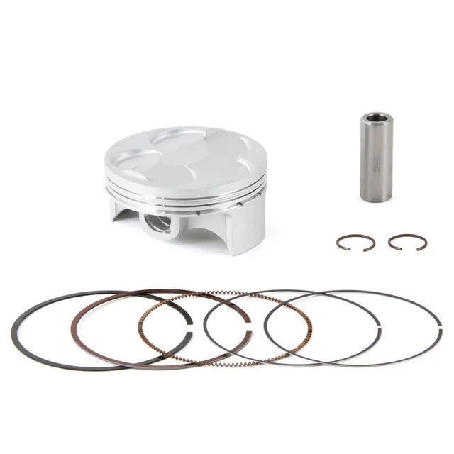 Engine piston kit forged Nikasil with rings, pin, and clips for Yamaha 76.95mm