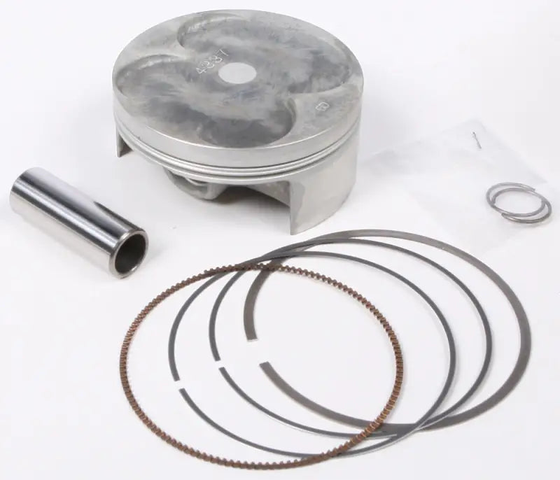 Piston kit with rings and pin, forged nikasil for Kaw 01.4337.B piston kit forged
