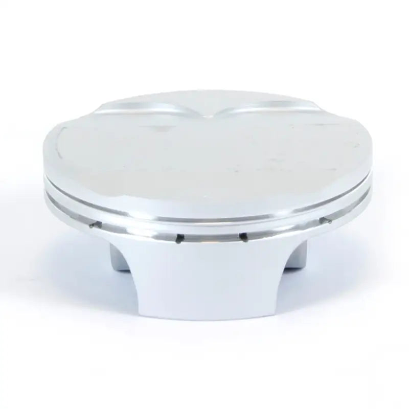 Silver-colored piston with domed top from 01.6362.A forged Nikasil piston kit for Husqvarna KTM