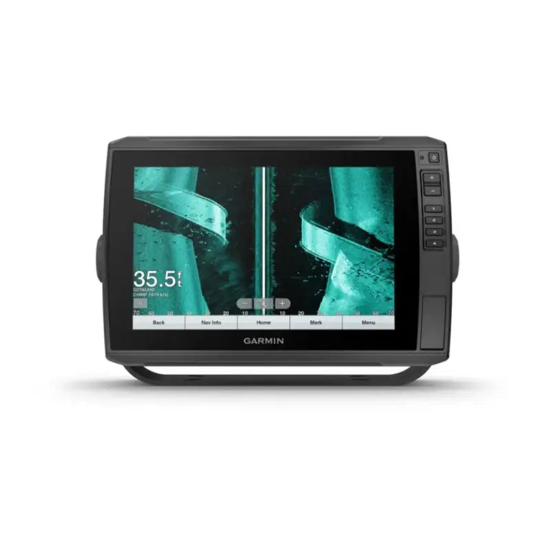 Fish finder with screen showing underwater imagery on Garmin Echomap Ultra 106sv