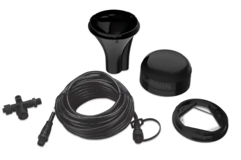 010-02316-20 Garmin GPS 24Xd Black with accessories, durable and compact navigation device.