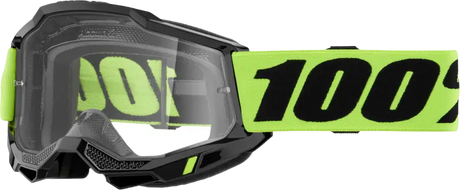 Accuri 2 Goggle Neon Yellow Clear Lens