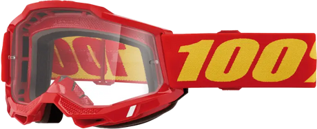 Accuri 2 Goggle Red Clear Lens