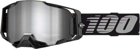 100% Armega Goggle with Black Mirror Silver Lens - Part Number 50005-00030 - 100-PERCENT