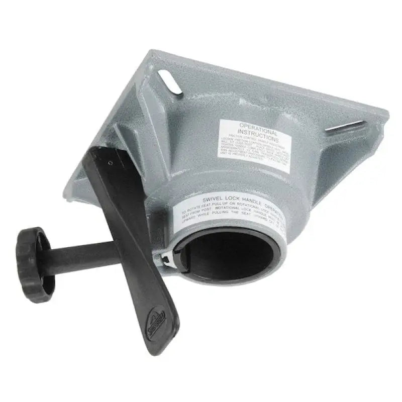 1100031-1 Springfield Swivel 2-3/8' Trac-Lock III for boat seating, durable, easy installation, secure lock, smooth swiveling.