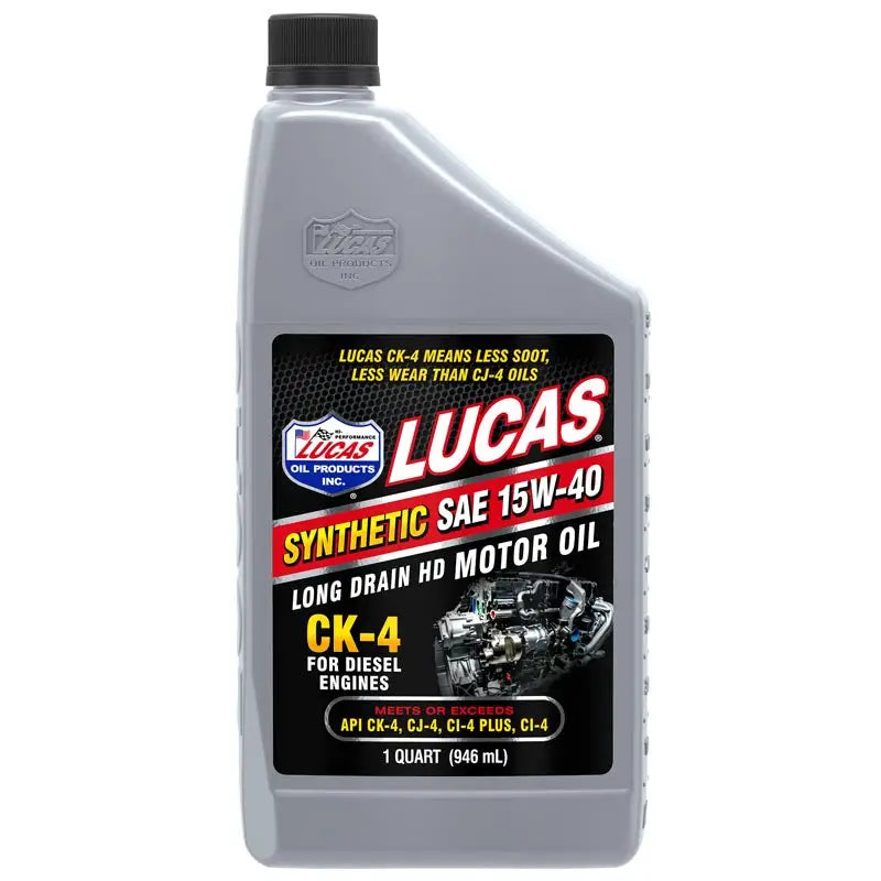 11246 Lucas Oil Synthetic Sae 15W-40 Ck-4 Truck Oil