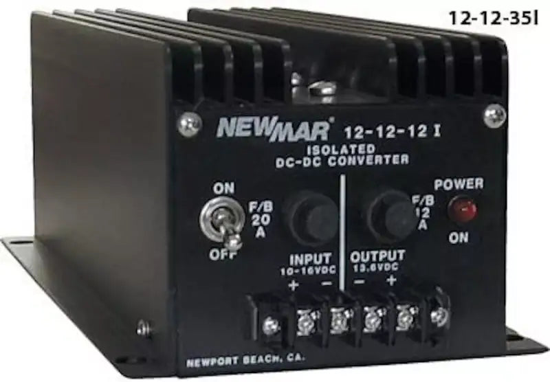 Black isolated DC-DC converter for 12-12-35I Newmar Power Stabilizer 12 Volt 35 Amp