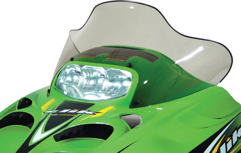 Green snowmobile front for 12333 Cobra W/S Mid Smoke RV parts & accessories