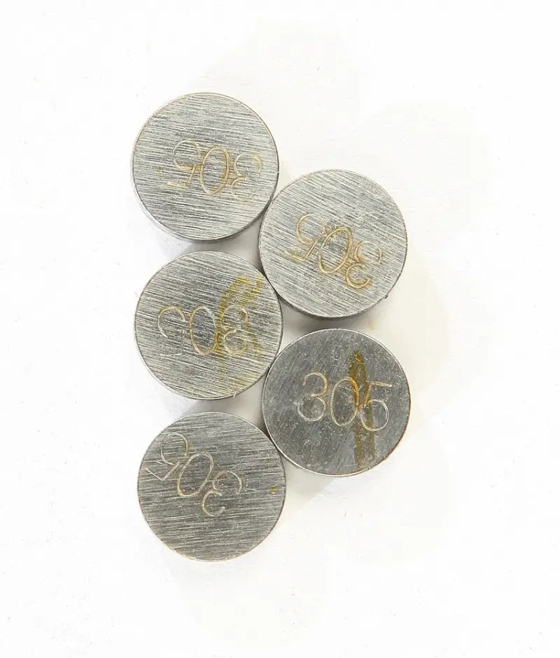 13-6791 Valve Shims 3.05mmx9.5mm 5/Pk - 9.5mm Shim Refill