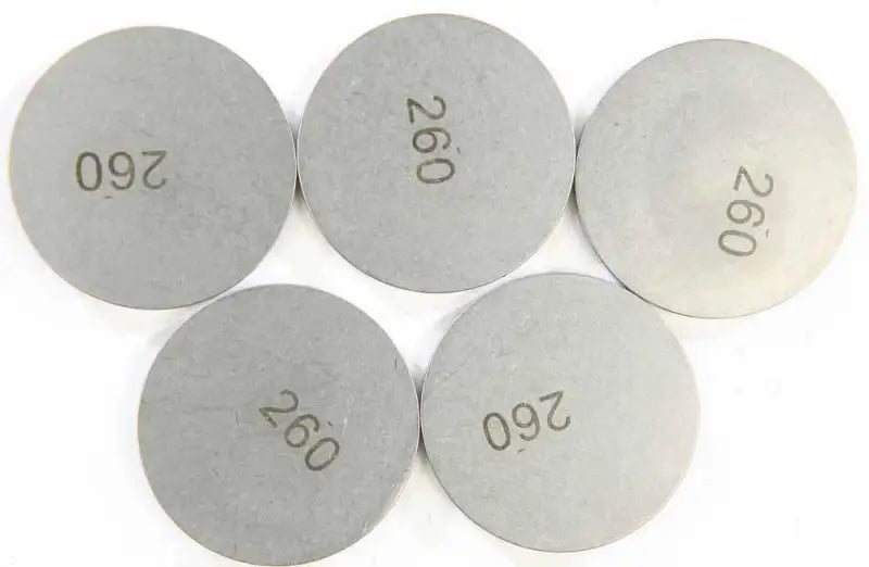 13-7647 Valve Shims 2.60mmx29mm 5/Pk