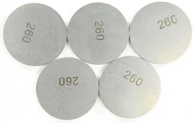 13-7669 Valve Shims 2.60mmx29.5mm 5/Pk
