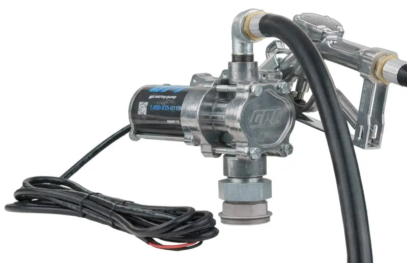 137100-05 GPI Ez-8 W/Spin Collar W/O Suction Pipe, high-performance fuel transfer pump with 8 gallons per minute flow rate, ideal for RV, automotive, powersports, off-road, marine, truck accessories, interior, truck bed, RV parts, durable construction, enhanced safety features, AVADA - Best Sellers, Must Haves