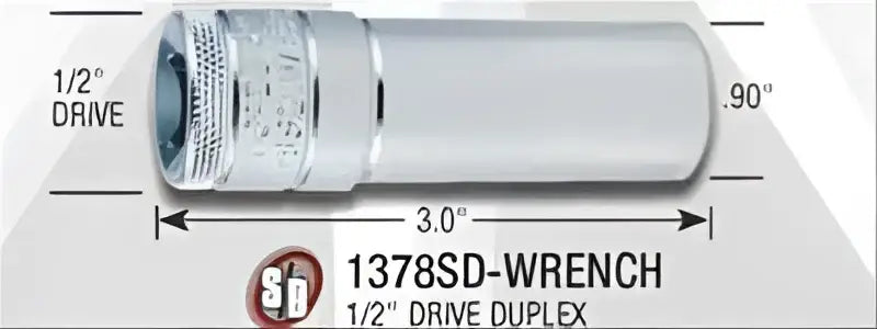 1378SDWRENCH Gorilla Small Diameter Dupl X Soc - Lug Nut Socket