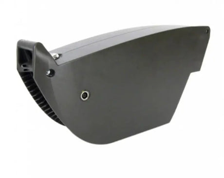 Gray outdoor LED light fixture from the Elby Bikes Battery collection for bikes battery setup