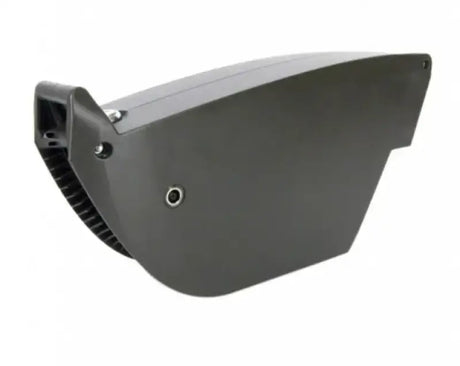Gray outdoor LED light fixture from Elby Bikes Battery, perfect for bikes battery setups