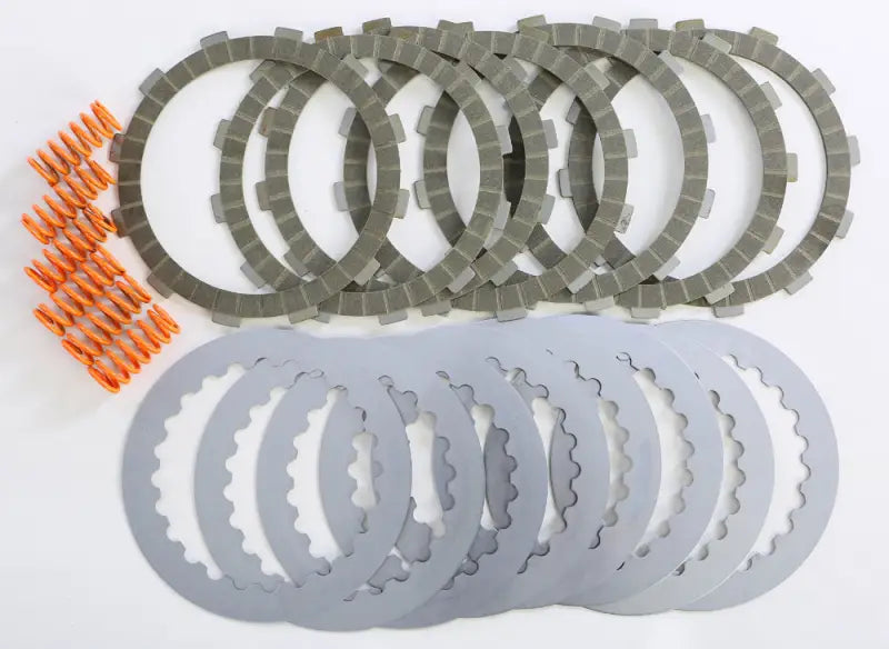 Complete clutch plate set for Beta motorcycle with friction plates, steel plates, springs