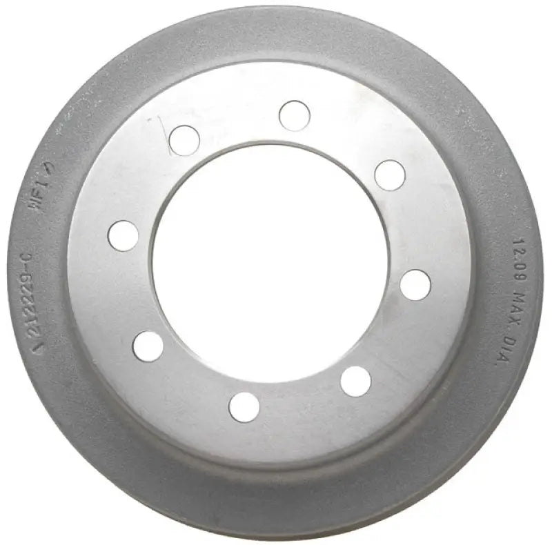 Gray metal brake drum from 1961R Raybestos Brake Parts for durable raybestos brake parts