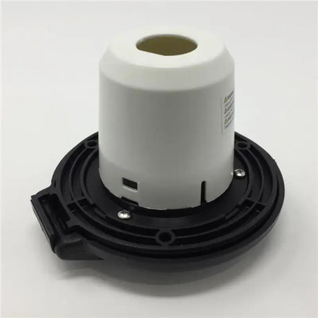 199136 BEP 30A Inlet Contoured Blk Cover And - Receptacle