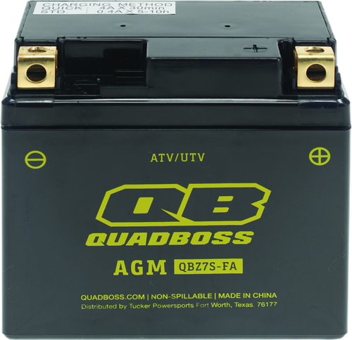 QuadBoss 06-10 Arctic Cat 250 2x4 AT Maintenance-Free AGM Battery - 401381