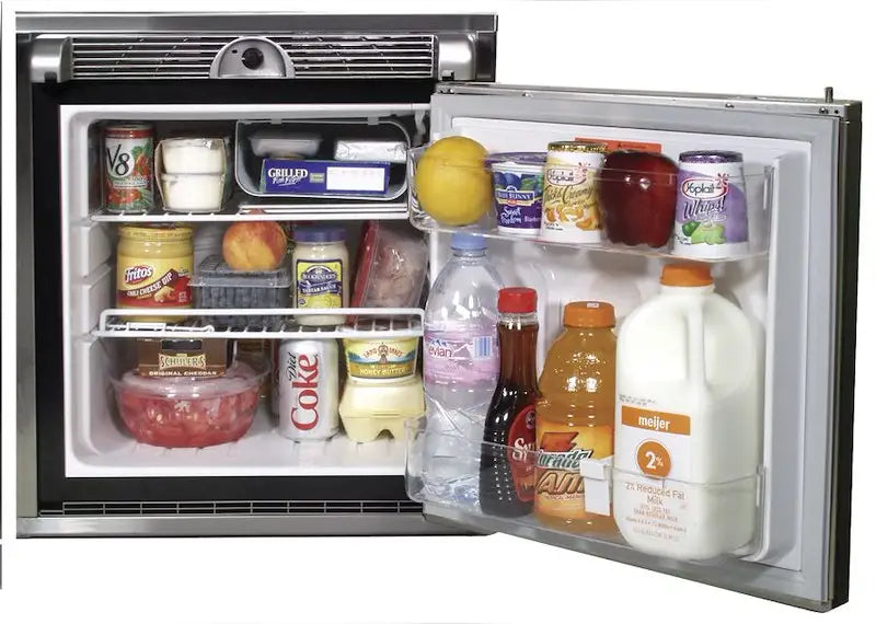 Compact and efficient 2.7 CF Marine Refrigerator Stainless Steel Norcold DC751SS, perfect for your boating needs.