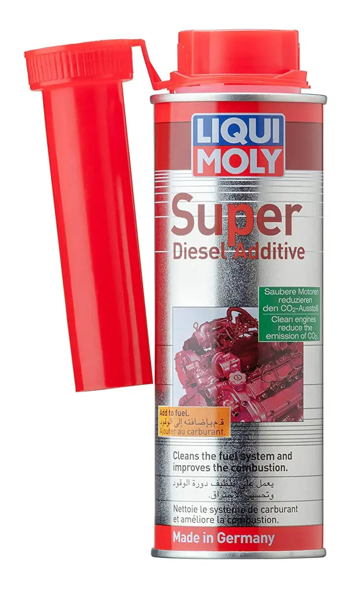 Liqui Moly Super Diesel Additive can for enhanced engine performance
