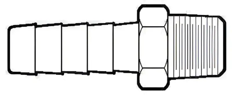 201A-4B Adapter Fitting