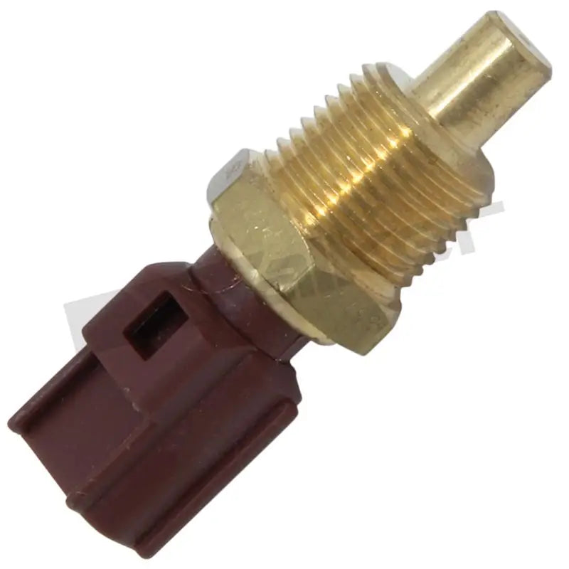 Brass and brown engine coolant temperature sensor for accurate engine coolant temperature readings