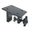 2207327 Cannon Clamp Mount Downrigger, easy installation, sturdy construction, adjustable mounting, black finish