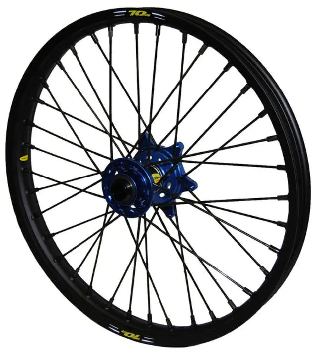 23-5103224 Pro-Wheel Wheel Front 1.60X21 Blue Hub Blk Rim/Blk Spoke/Gld Nipple - Wheels