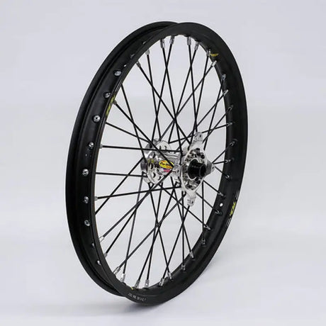 23-5702121 Pro-Wheel Wheel Front 1.60X21 Black Hub Sil Rim/Blk Spoke/Sil Nipple - Wheels