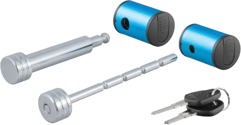 23505 Curt Hitch/ Coupler Lock Set 2 Inch Receiver 1 Inch To 3 Inch Latch - RV and Auto Parts