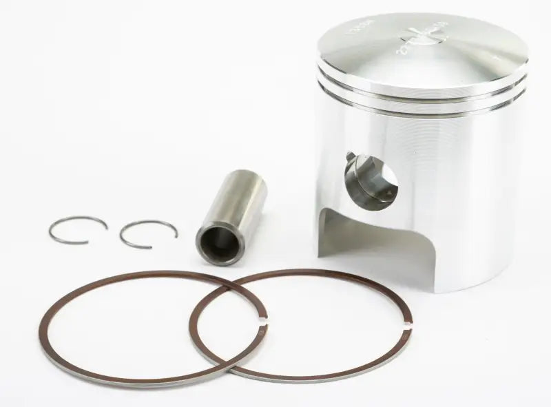 Disassembled 2377M06450 piston M06450 kit with rings, pin, and circlips for Formula III