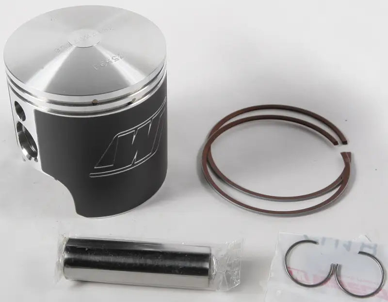 Black and silver 2417M07350 piston kit for Indy 5600SS engine with rings and wrist pin