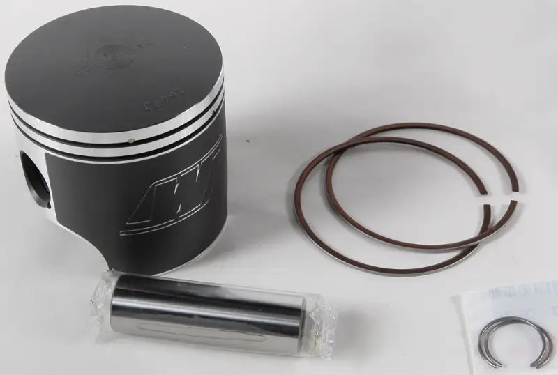 Black 2437M07725 piston with rings and pin for Polaris Xc 600 S/M engine