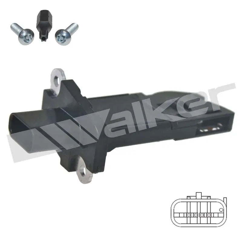 245-1329 Walker Mass Air Flow Sensor, precision-engineered part for automotive engines, ensures accurate air flow measurement, enhances fuel efficiency, durable construction, compatible with various vehicle models, RV, Automotive, Powersports, off-road, marine, exterior, truck accessories, interior, truck bed, rv parts, Truck & Automotive, AVADA - Best Sellers