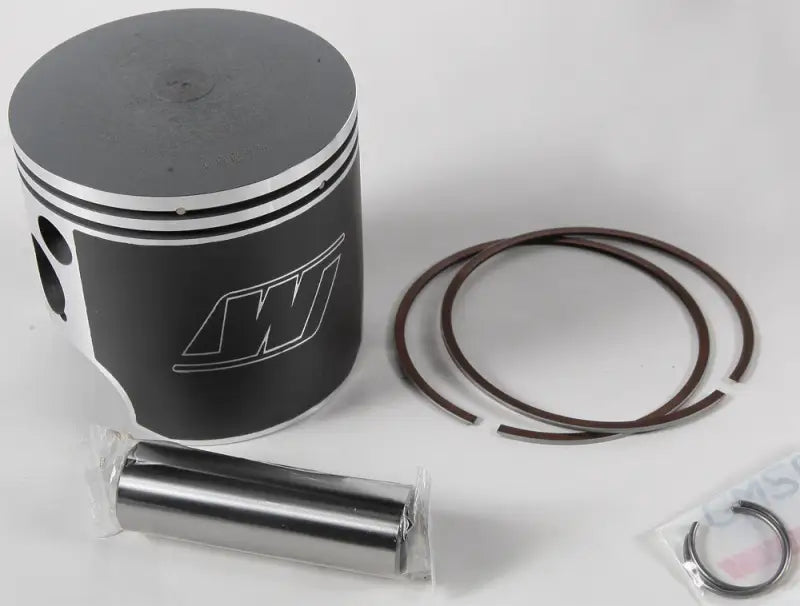 Black and silver 2461M08300 piston with dual rings for 800r Ptek engines
