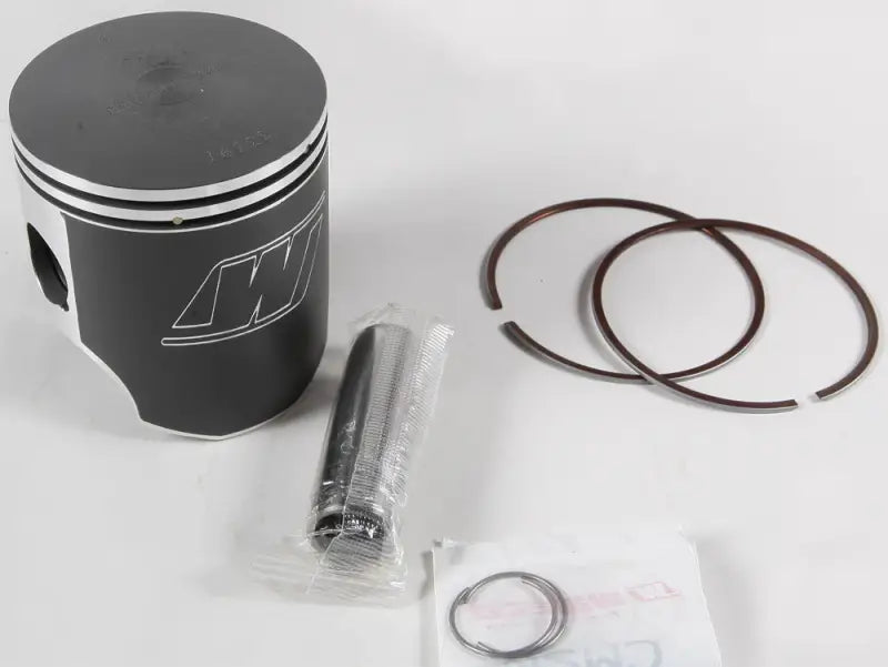 Motorcycle piston kit with dual rings and pin for 2463M07200 Piston SDI Dual Ring