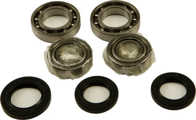 Metal ball bearings and rubber seals from the 25-2015 Front Differential Seal Kit for RV parts & accessories
