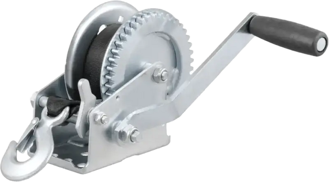 29435 Curt 1400 Lb Winch W/20' Strap - RV and Auto Parts