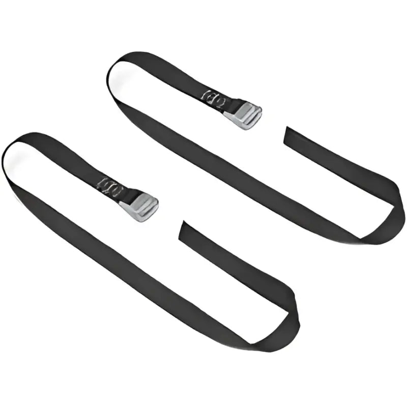29623-S LOGO Powertye Tie-Down Cam Sec Hook Soft-Tye 1.5 InchX6’ Black/Blue Pair - Straps/Tie-Downs