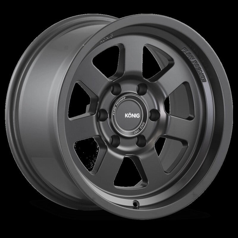 Konig HT2 17X9 5X127 ET-12 Matte Black - RV and Auto Parts