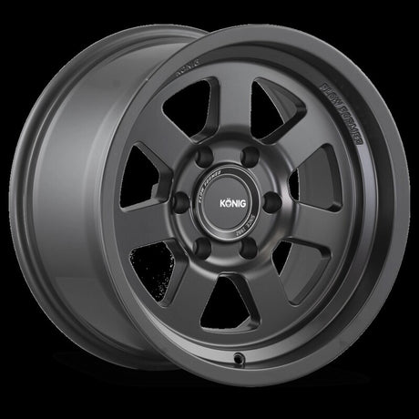 Konig HT2 17X9 5X127 ET-12 Matte Black - RV and Auto Parts