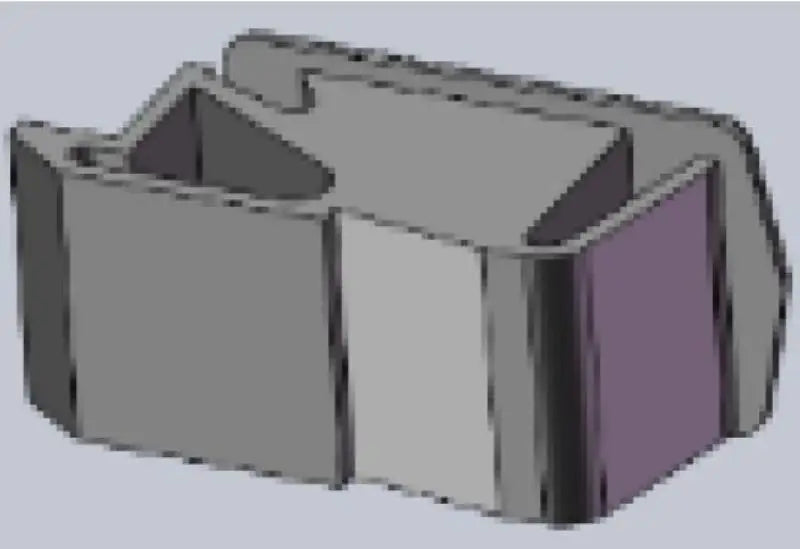 2GWD-14B Lippert Plastic Latch - Black 2Gwd-14B - Access Door