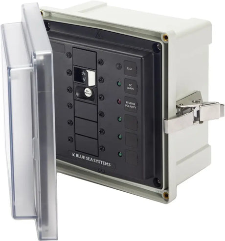 3116-BSS Blue Sea Enclosure Sms Panel 120Vac Elci 30A