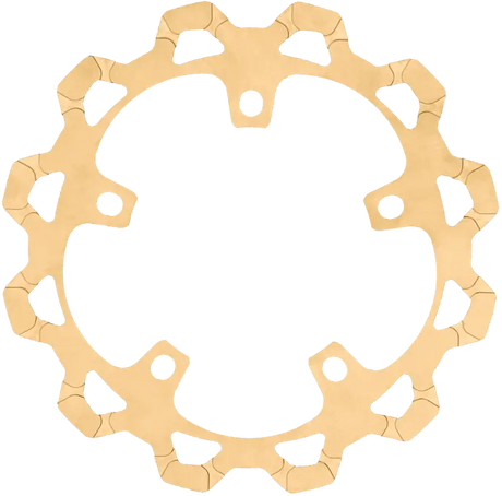 320mm Perimeter Rotor Gold `24 Flh/Flt (Non Cvo) - LYNDALL BRAKES